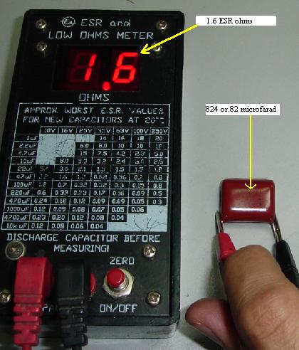 esr capacitor meter