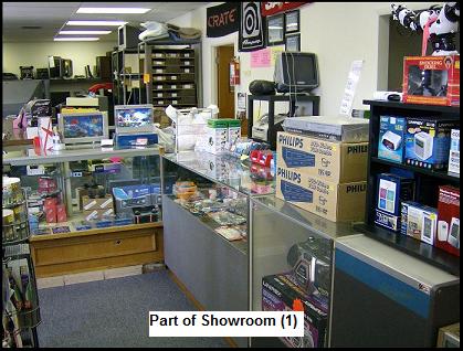 electronics showroom