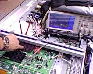 plasma tv waveform plasma tv waveform