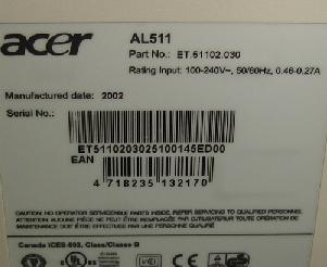 acer al511