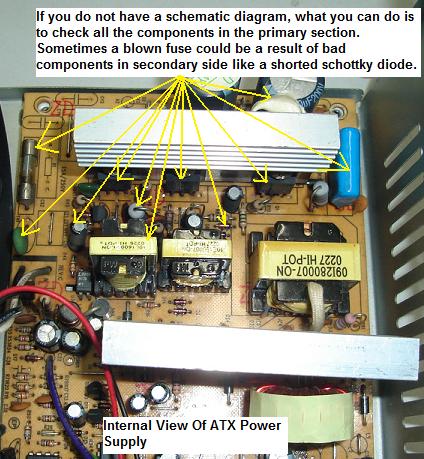 atx power supply problems