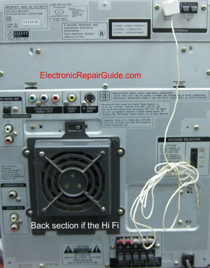 sony hifi repairing sony hifi repairing