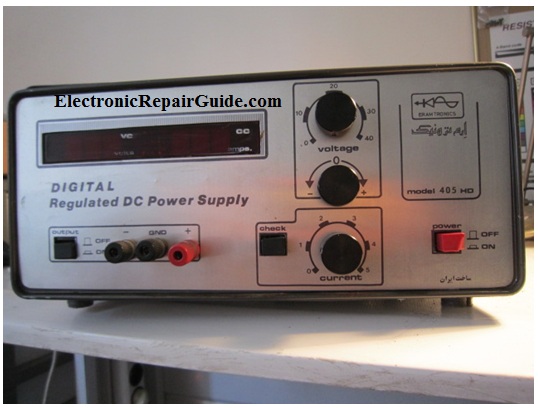 bench power supply repair