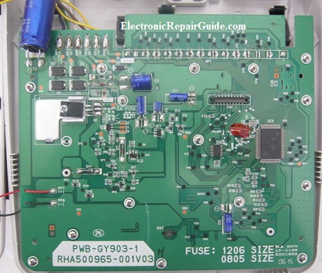 calculator repair board