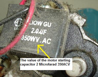 motor starting capacitor