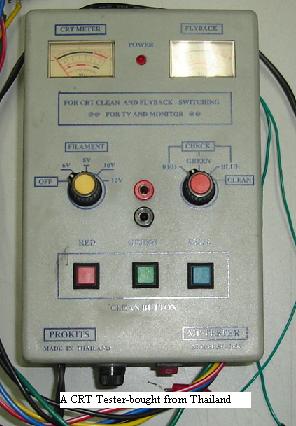 crt tester crt tester