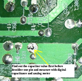 testing capacitor