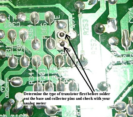 test transistor test transistor