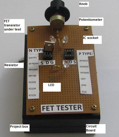 mosfet tester mosfet tester
