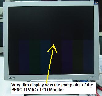 repair benq fp17g+ lcd monitor repair benq fp17g+ lcd monitor