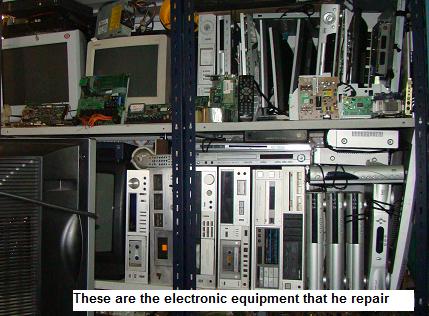 electronic equipment repair