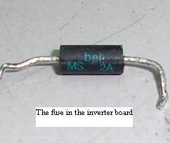 fuse in inverter board