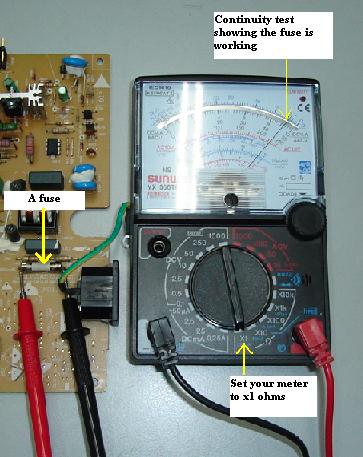 how to test a fuse