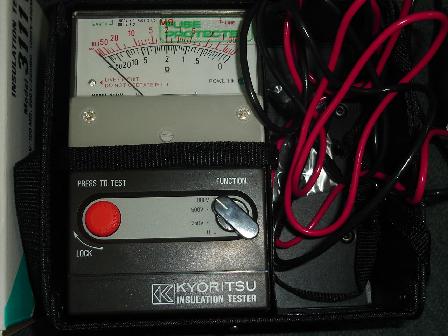 insulation tester meter