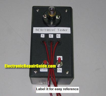 scr triac tester