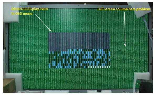 lcd tv display problem