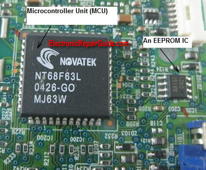 mcu and eeprom ic