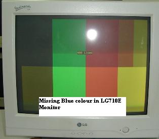 monitor color problem