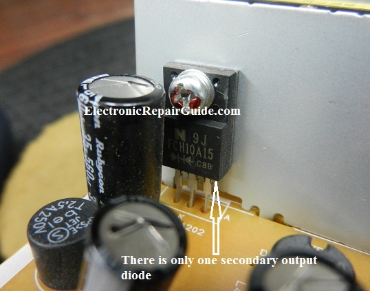 secondary side output diode