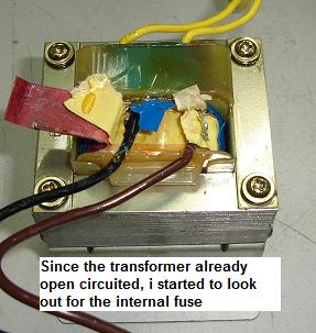 transformer open circuit