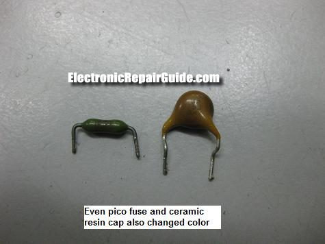 capacitor color