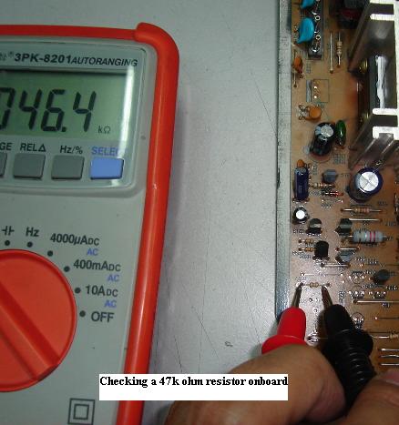 how to test electronic components