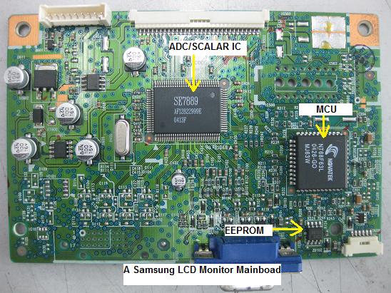 samsung lcd monitor board