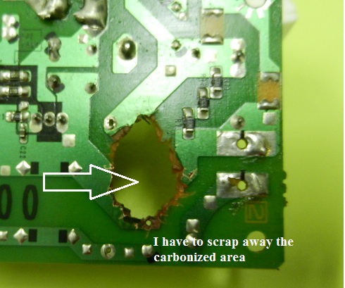 cut circuit board