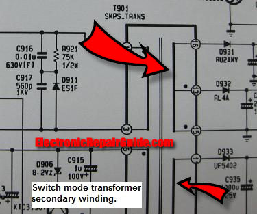 transformer secondary winding