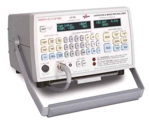 sencore lc103 capacitor & inductor analyzer sencore lc103 capacitor & inductor analyzer