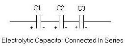 series capacitance series capacitance