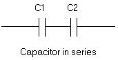series capacitor series capacitor
