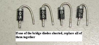 shorted bridge diodes shorted bridge diodes