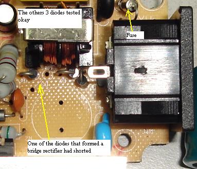 shorted diode shorted diode