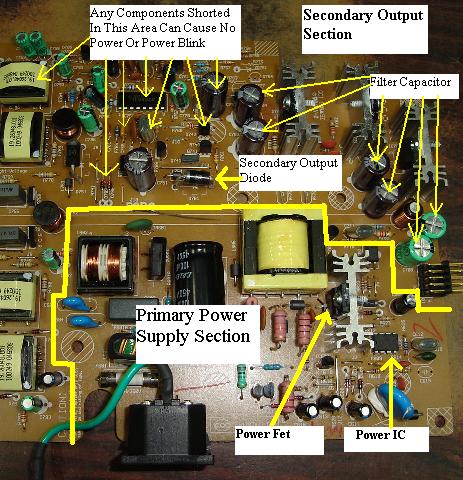 troubleshooting and repair switch mode power supply