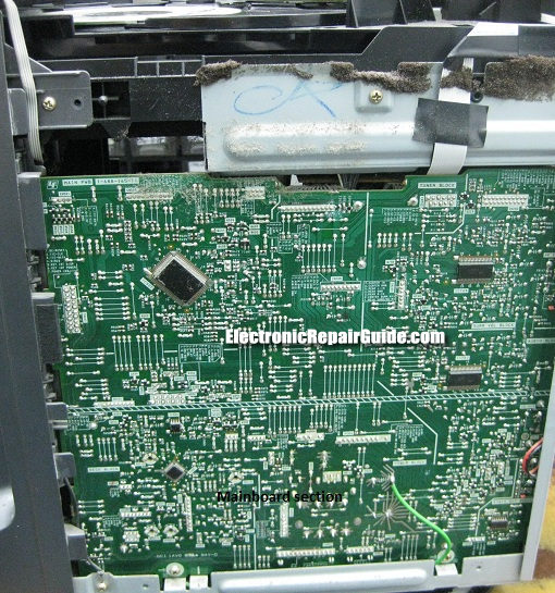 sony hifi mainboard problem