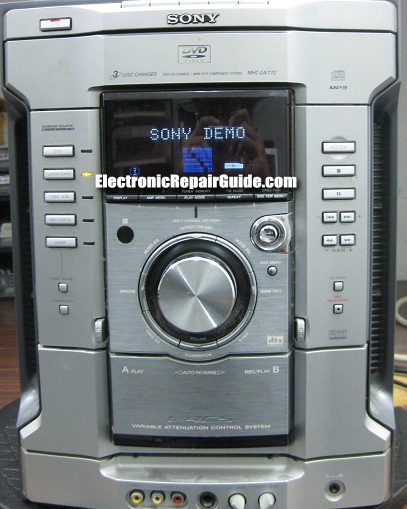 sony hi fi dvd music system