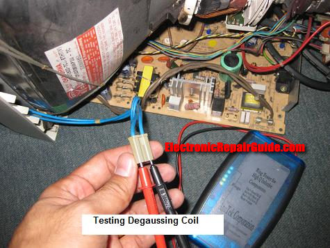 check degauss coil check degauss coil