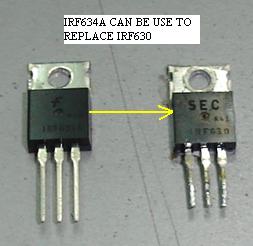 transistor cross reference replacement guide