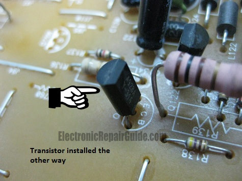 TRANSISTOR BAD TRANSISTOR BAD