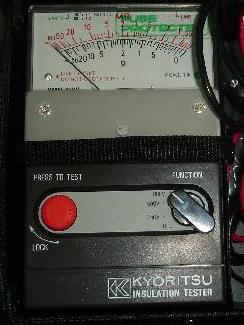 kyoritsu insulation tester