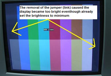 monitor too bright monitor too bright